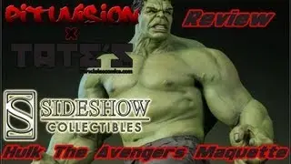 Sideshow Collectibles The Avengers Hulk Maquette Statue Review @ TATE'S Comics