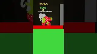 strawberry elephant#roblox#brainrot#elephant#strawberry#SAB