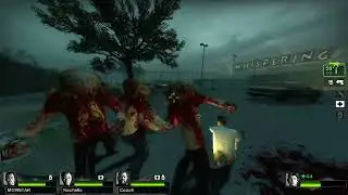 Jugando L4D2 con Nick Chiquito XD