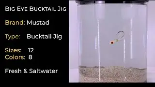 Lure Demo: Mustad Big Eye Bucktail Jig