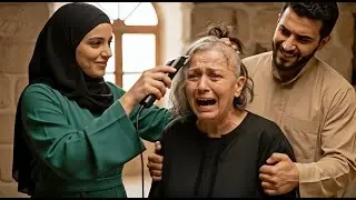 أمسك أمه وجعل زوجته تقص لها شعرها أمام عينيه لإهانتها، ثم طردها... فشاهد كيف كانت النهاية