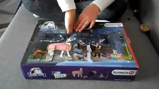 Kalendarz Adwentowy 2016 - SCHLEICH - Stajnia z końmi - 97151