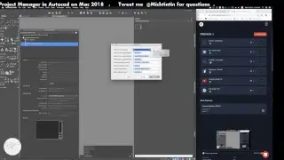Learn how to use Project Manager on Autocad for Mac 2018 Part 6 of 20