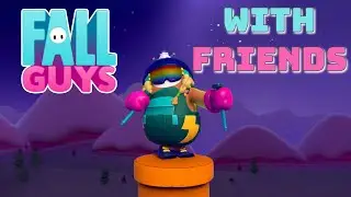 Bean Bouncing Chaos! Fall Guys with Friends! 👑🤪 VERTICAL