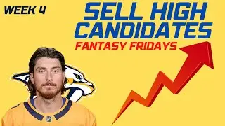 Trade Away These 10 Players ASAP (Sell High) Week 4 | Fantasy Hockey
