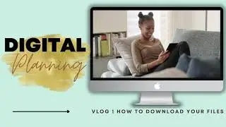 How to download your planner from La Jazzy Belles