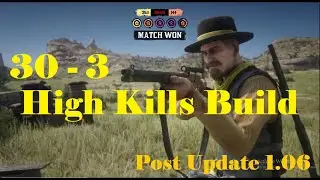 High Kills with New Ability Build After New Update(1.06) - Red Dead Redemption 2(RDR2) Online(RDO)