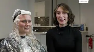Von BLOND zu BRAUN | Haare färben ohne Grünstich