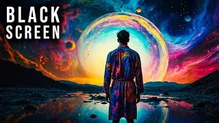 Land In A Parallel World While You Sleep | Theta Waves Sleep Music | Black Screen Trance