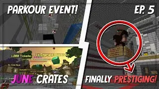 TropMC Prison Ep.5 | Parkour Event & June Crates + Prestiging! (TitanMC Remake)