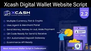 Create Ultimate Digital Wallet Website With Xcash Free Php Script||Xcash Digita Wallet Script