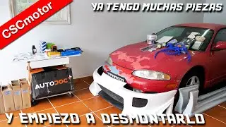 Proyecto Eclipse | 4 | Piezas y desmontando paragolpes