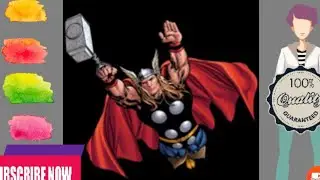 Thor Avengers drawing | presented by technical gyan