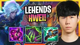 LEHENDS IS INSANE WITH HWEI SUPPORT! | GEN Lehends Plays Hwei Support vs Galio!  Season 2024