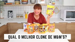 Qual o melhor clone de M&m's de amendoim?- Provei todos!
