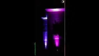 Outdoor Demo  LED uplighting 6*10W RGBW/A 4in1 color with built in battery power & wireless dmx -3