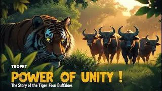 شیر اور بھینسیں | Tiger and Buffaloes in Urdu | Urdu Story | Urdu Fairy Tales
