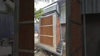 Air Cooling System in Bar with with pressure #ducting #aircooler #aircooling #stainlesscooler