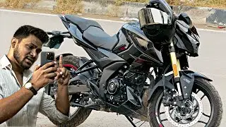 Handle bar mirror removed from my pulsar n160 and much more in this vlog 👌🤗.#vlog 