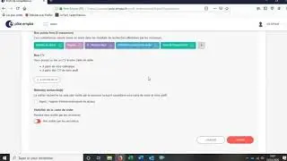 Mon profil de compétences: dernière partie