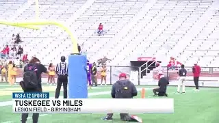 Tuskegee escapes with 24-23 win over Miles