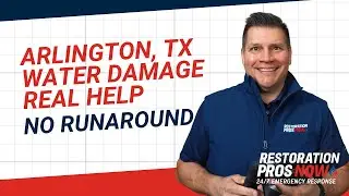 Real Water Damage Help in Arlington TX | No Runaround, Just Results