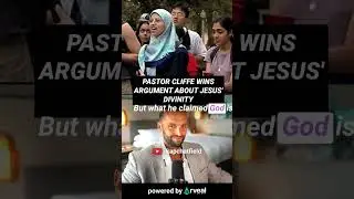 Pastor Cliffe WINS argument about Jesus' divinity #jesus #bible #holyspirit #christianity #god