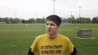 Cory Carlyle of East Sac Track at Conference Meet in Sac City