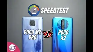 Сравнение скоростных тестов Poco M2 Pro и Poco X2