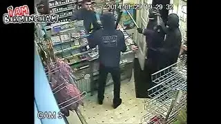 ARMED ROBBERY FAIL | Shop owner fights back! Chases machete robbers! | I Am Birmingham