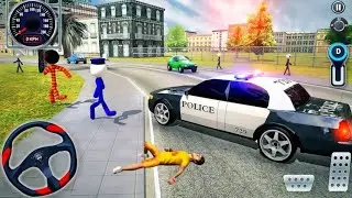 Crime Buster Police Car - Drive On Multi Floor Parking Sim #10 - Android Gameplay