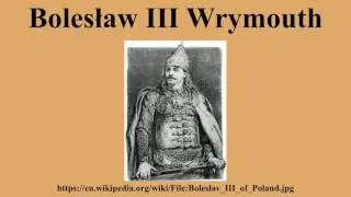 Bolesław III Wrymouth