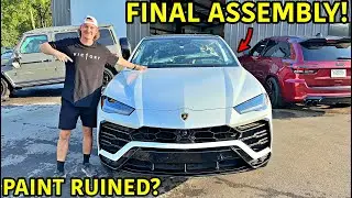 Rebuilding A Wrecked Lamborghini Urus: Assembly Time!!!