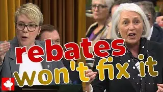 Rebates won't fix the problem; they just confirm it | Tories, Liberals FACE OFF on affordability