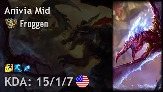 Anivia Mid vs Karthus - Froggen - NA Challenger Patch 6.20