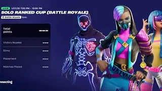 Ranked cup solo run BR mobile