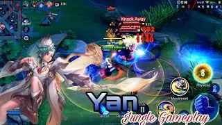 Yan Jungle Gameplay | ft. @RigelDemetrix @RagnerSeronix | Solo Carry | Clash Of Titans | Moba