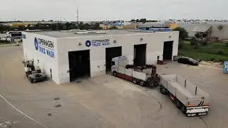 Copenhagen Truck Wash,  How it works ---  Main location Taastrup