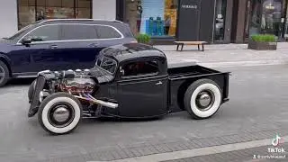 Hotrod Life  🏁 1937 Ford Pickup 🔥 5.7 L, Chevy 348