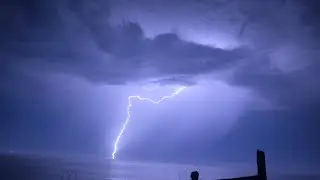 Chasing the Monsoon ⛈️⚡️ Lightning Storm Santa Barbara, CA September 2025