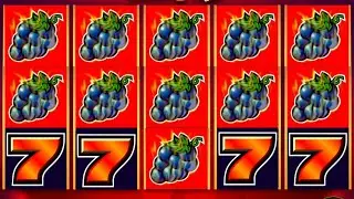 5 lines 777 Sizzling Hot Deluxe Grape n Lemon