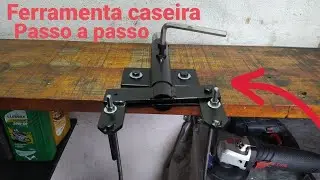 Suporte para motor de moto, fácil de fazer
