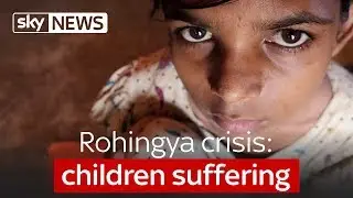 Rohingya crisis: children suffering