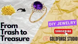 Diamond Gold Ring Making | How Diamond Rings Are Made by Hand