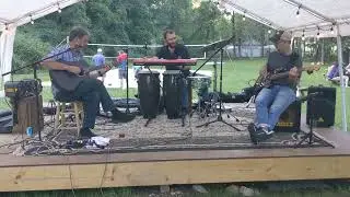 Double Duty - Organ, Congas and Hi Hat Simultaneously #onemanband #multiinstrumentalist