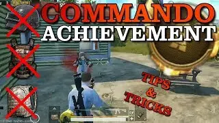 How To Complete COMMANDO TITLE & ACHIEVEMENT | PUBG Mobile