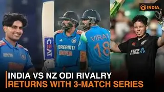 India vs NZ ODI rivalry returns with 3-match series | DD India
