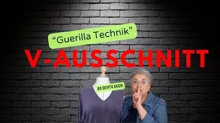 V-Ausschnitt - Nähtrick