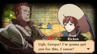 Fire Emblem Awakening - Gregor & Ricken Harvest Scramble Conversations