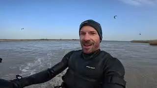Fönsturm-Kite mit Saharastaub in Neusiedl